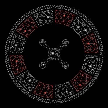 Flare Spotlu Flare Mesh Ağ Ruleti