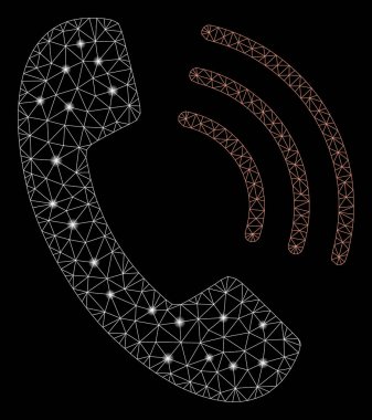 Flare Spotlar ile Flare Mesh Ağ Telefon Görüşmesi