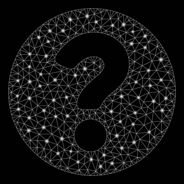 Parlama Noktalar ile Parlayan Örgü Tel Çerçeve Soru