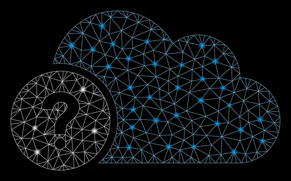 Flare Mesh 2d Soru Parlama Noktalar ile
