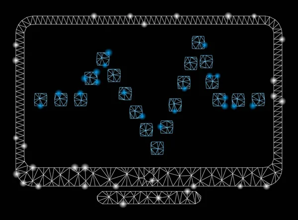 Flare Spotlar ile Flare Mesh Ağ Darbe İzleme