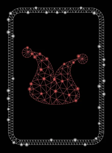 Flare Spotlu Fişek Kafes Tel Çerçeve Joker Kumar Kartı