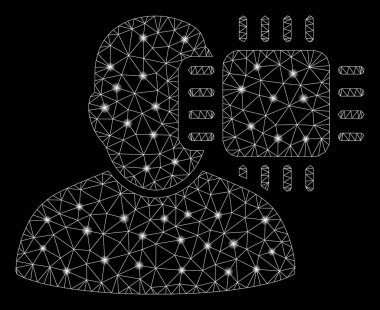 Flare Spotlar ile Flare Mesh Karkas Nöro Arayüz