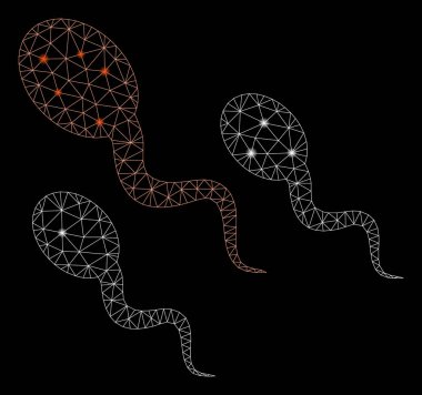 Flare Spotlar ile flare Mesh 2D sperm