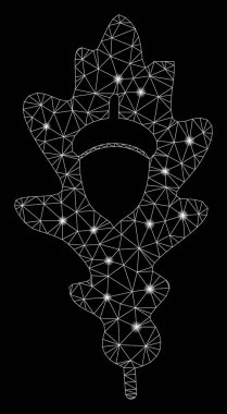 Flare Mesh 2d Meşe Palamut Flare Noktalar ile