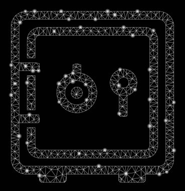 Flare Örgü Tel Çerçeve Fişek Spotları ile Güvenli