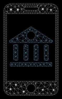 Flare Örgü Tel Çerçeve Mobil Banka Flare Spotlar ile