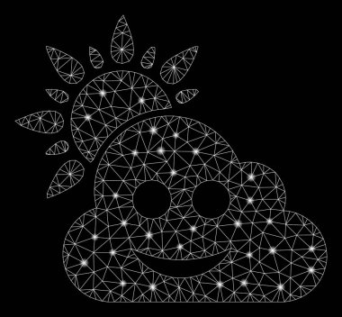 Flare Mesh Karkas Smile Fişek Noktalar ile Hava Durumu