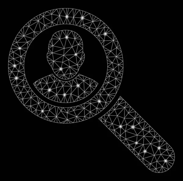 Flare Spotlu Flare Mesh Ağ Arama Kullanıcısı