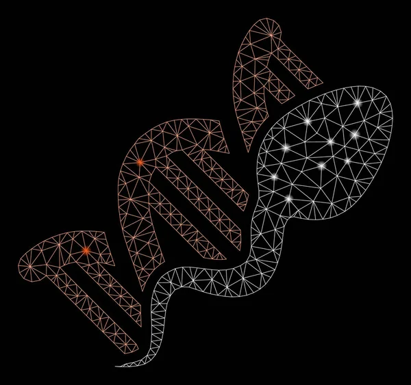 Flare Spotlar ile Flare Örgü Tel Çerçeve Sperm Çoğaltma