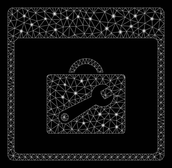 Işık Lekeleri ile Flare Örgü Tel Çerçeve Araç Kutusu Takvim Sayfası