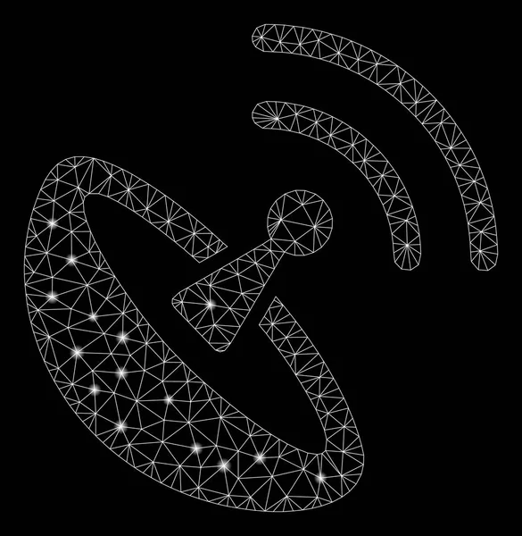 Flare Spotlu Fişek Kafes Tel Çerçeve Uzay Anteni