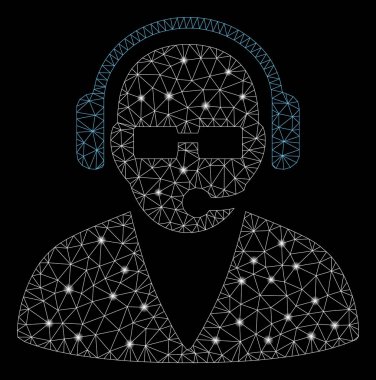 Işık Noktalı Parlak Kafes Karkas Destek Operatörü