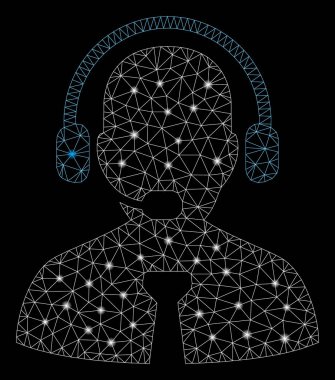 Flare Spotlu Fişek Kafes Tel Çerçeve Destek Yöneticisi