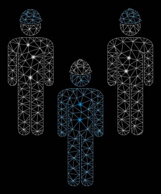 Flare Mesh Karkas Daimi Mühendis Grubu Flare Spotlar ile