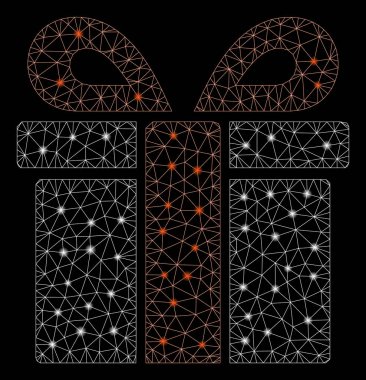 Flare Mesh Karkas Surprize Kutusu Flare Spotlar ile