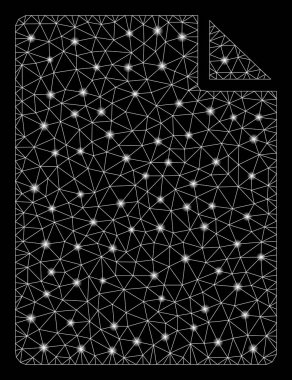 Flare kafes ağ yeni dosya flare Spotlar ile