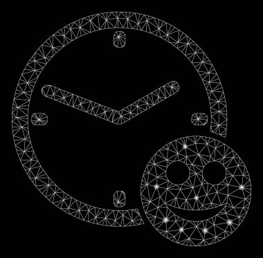 Flare Spotlar ile Parlayan Örgü Tel Çerçeve Smile Kredi Süresi