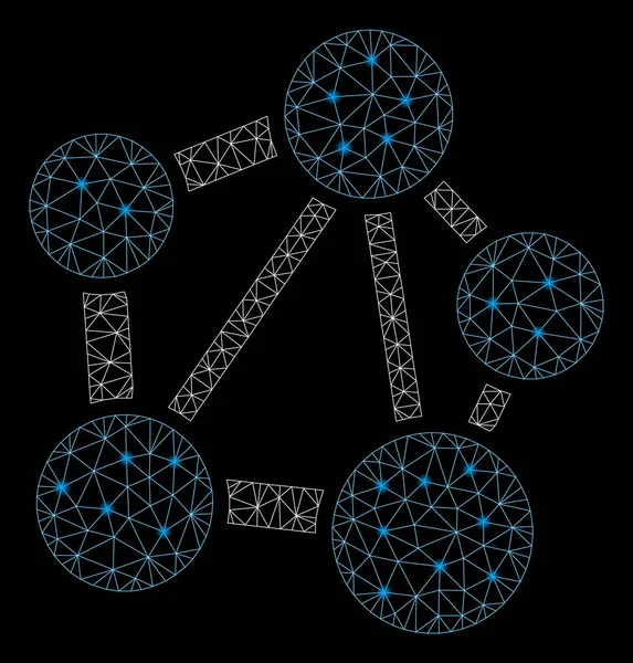 Flare Spotlar ile flare Mesh ağı