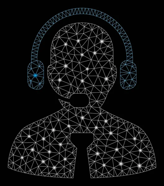 Flare Spotlu Fişek Kafes Tel Çerçeve Destek Yöneticisi