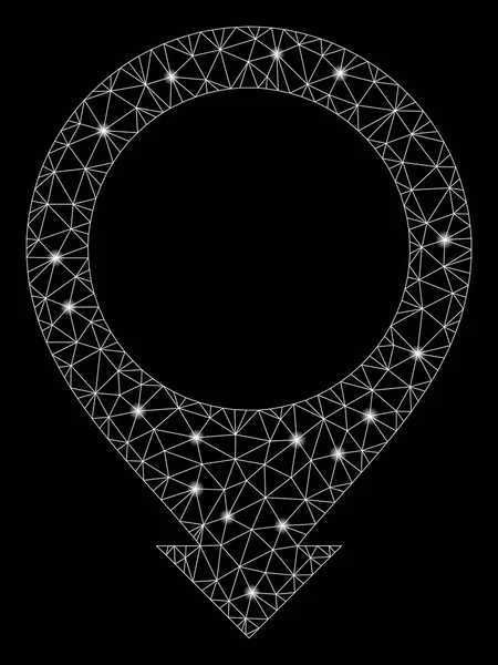 Parlama Noktaları ile Flare Mesh Ağ Haritası İşaretçisi