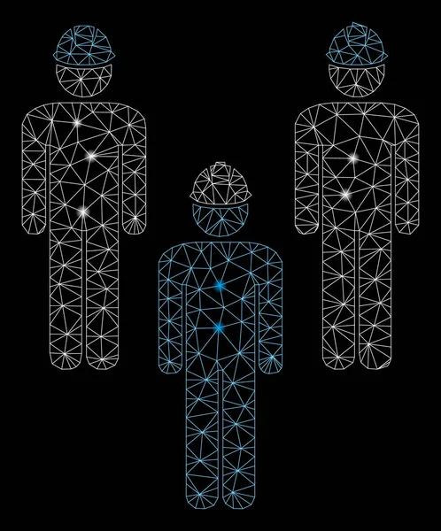 Flare Mesh Karkas Daimi Mühendis Grubu Flare Spotlar ile