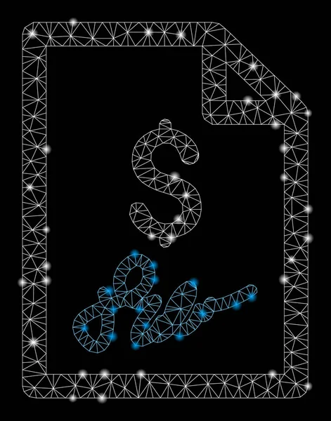 Parlama Spotlu Parlama Kafes Ağ Fatura Sayfası