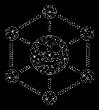 Işık Lekeleri ile Flare Mesh 2d Smile Network