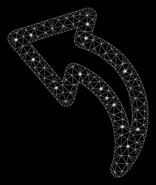 Flare Spotlarla Flare Mesh Ağ Geri Al