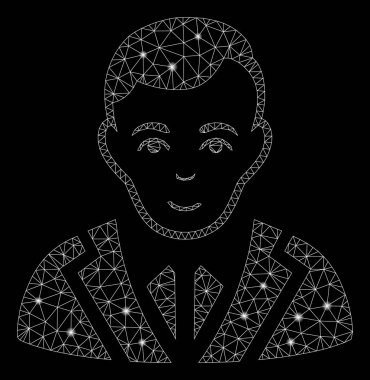 Işık Lekeleri ile Parlak Örgü 2d Noble