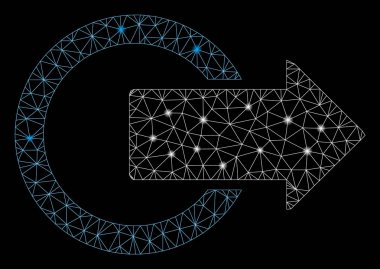 Flare Spotlar ile parlama Mesh karkas çıkış