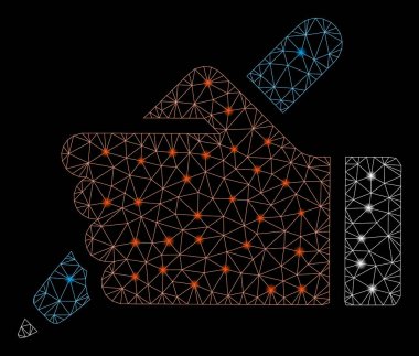 Flare Spotlu Flare Mesh Ağ El Kalemi