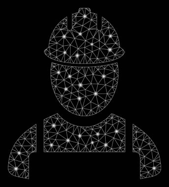 Flare Spotlu Fişek Kafes Tel Çerçeve İşçisi