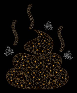 Flare Mesh Ağ Koku Saçmalık Flare Spotlar ile