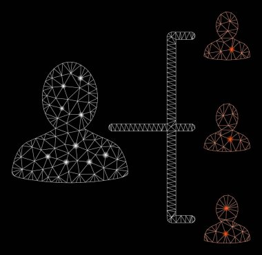 Flare Spotlar ile Parlayan Mesh Ağ Hasta İlişkileri