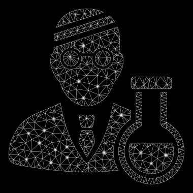 Flare Mesh 2d Hasta Kimyager Flare Noktalar ile