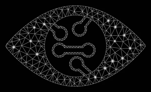 Işık Lekeleri ile Flare Mesh 2d Akıllı Göz Lens