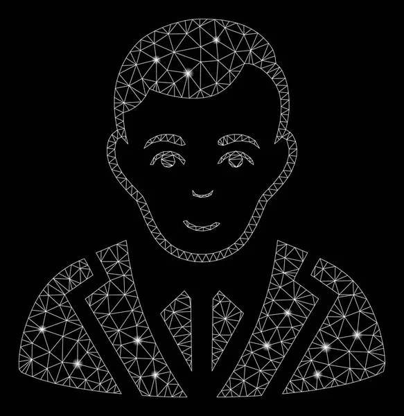 Işık Lekeleri ile Parlak Örgü 2d Noble