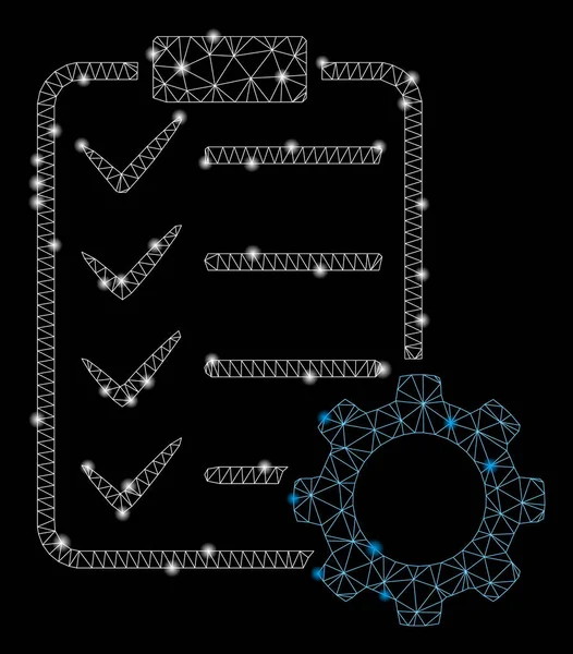 Flare Mesh 2d Akıllı Sözleşme Dişli Flare Spotlar ile