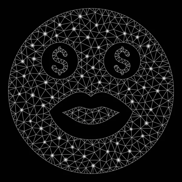 Flare Mesh 2d Smiley Flare Noktalar ile