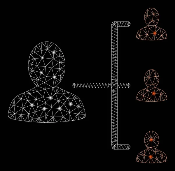 Flare Spotlar ile Parlayan Mesh Ağ Hasta İlişkileri