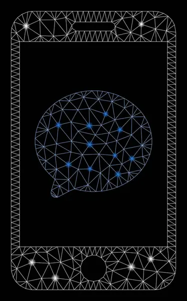 Flare Mesh Ağ Akıllı Telefon Sohbet Mesajı Flare Spotlar ile