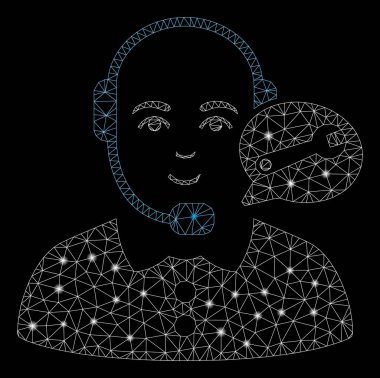 Flare Mesh Ağ Servis Merkezi Bayan Operatör Flare Spotlar ile