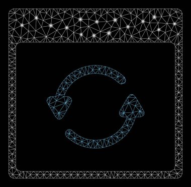 Flare Mesh Ağ Güncelleme Takvim Sayfası Parlama Noktalar ile