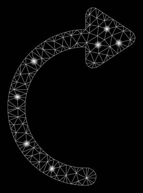 Flare Mesh 2d Flare Spotlar ile Cw döndürün