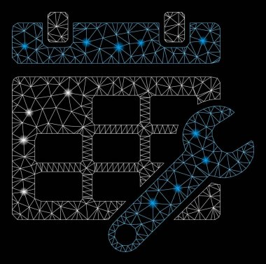 Parlama Spotları ile Flare Mesh Ağ Zaman Çizelgesi Seçenekleri