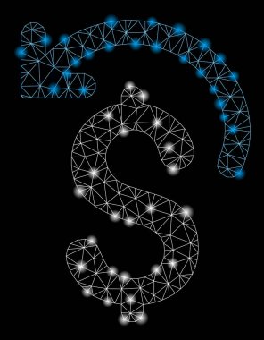 Flare Mesh Ağ Flare Spotlar ile Ödeme Geri Al