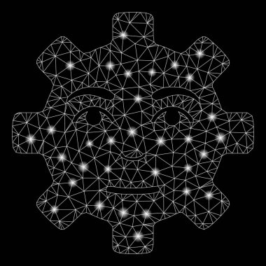 Flash Spotlu Flare Mesh Karkas Servis Dişli Smile