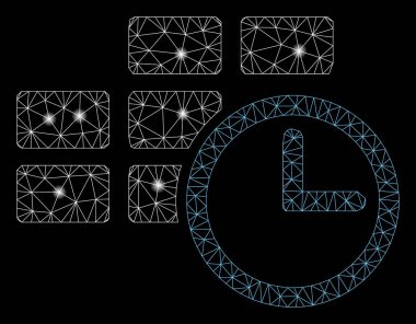 Işık Lekeleri ile Parlayan Örgü Karkas Zaman Tablosu