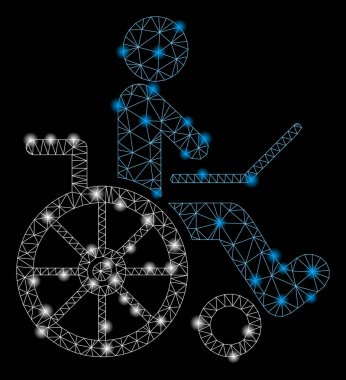 Flare Spotlu Flare Mesh Karkas Tekerlekli Sandalye